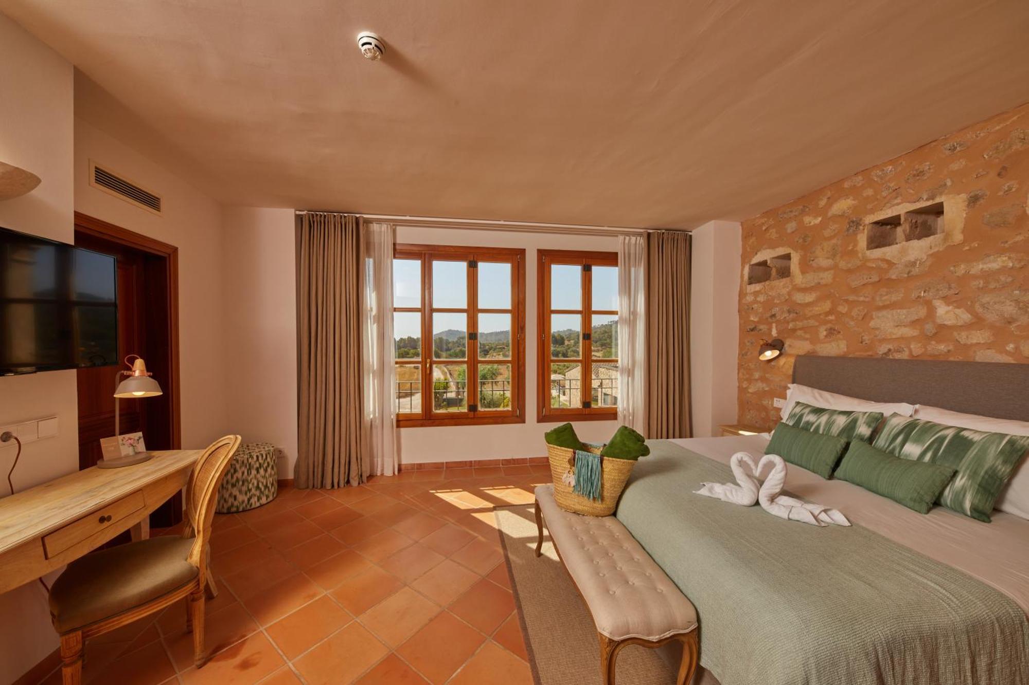 Hotel Rural Es Riquers ポレレス 部屋 写真